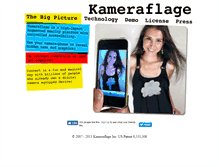 Tablet Screenshot of kameraflage.com